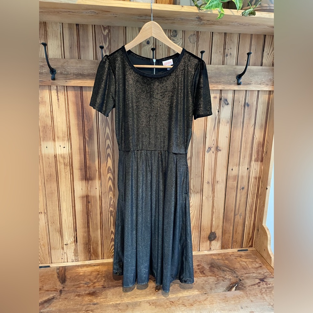 LuLaRoe Emilia Holiday Dress